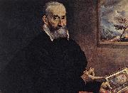 GRECO, El, Portrait of Giulio Clovio dfy